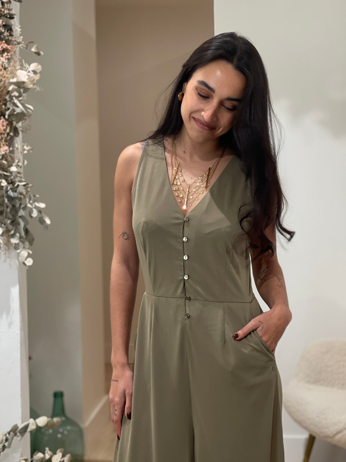 JUMPSUIT LIXX GREEN