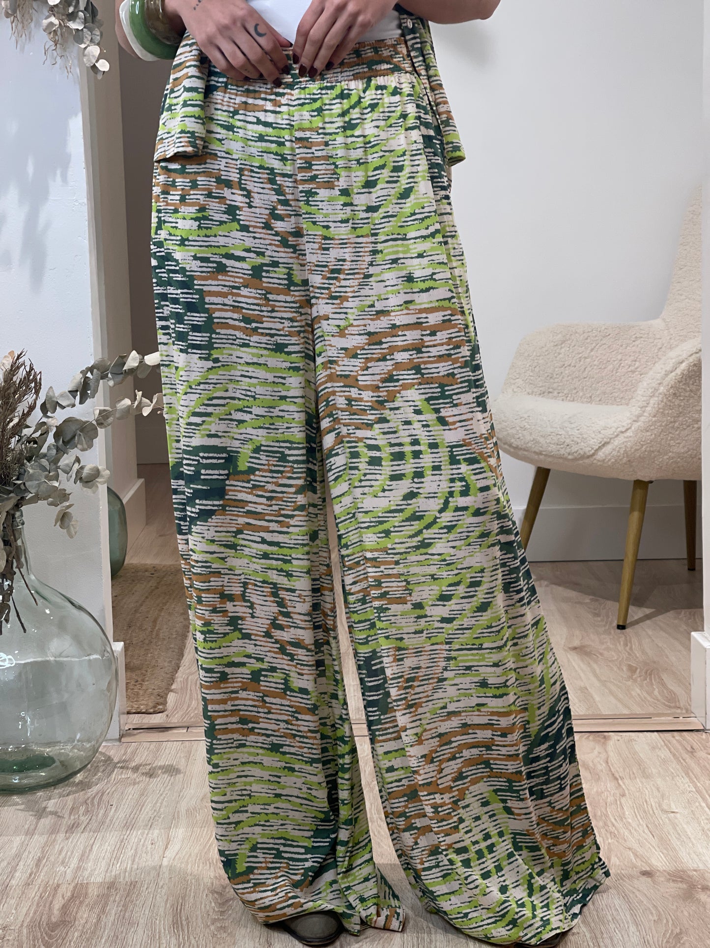 PANTALON ORBU GREEN