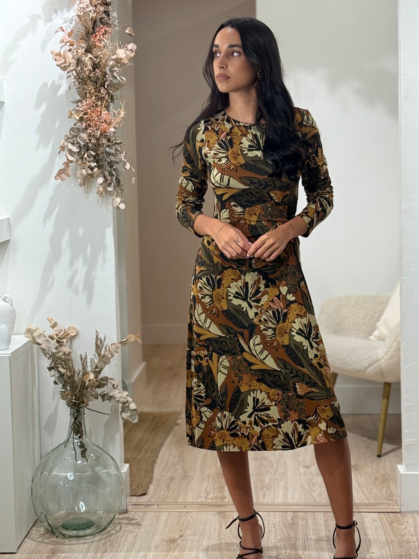VESTIDO LAVI KAKI