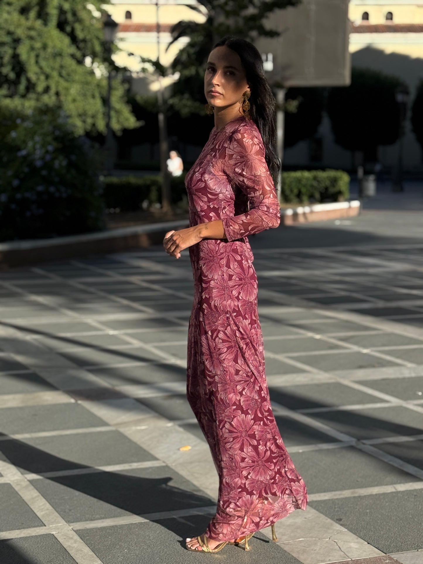 VESTIDO FLORES BUGANVILLA