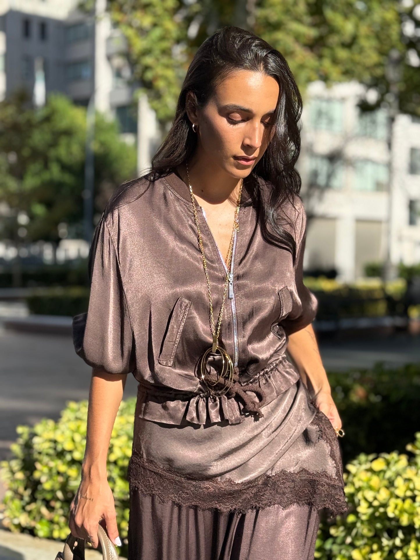 BOMBER SANNA BROWN