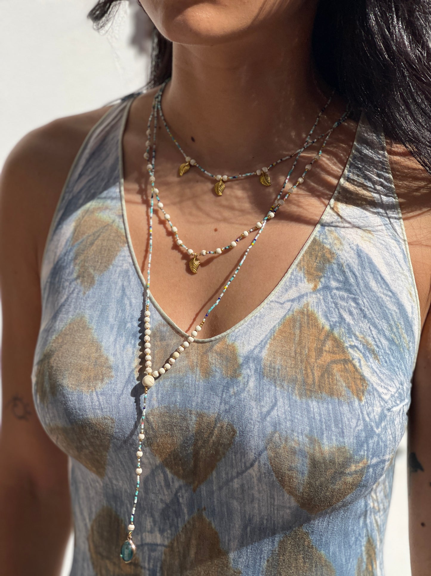 COLLAR HOLBOX TURQUESA