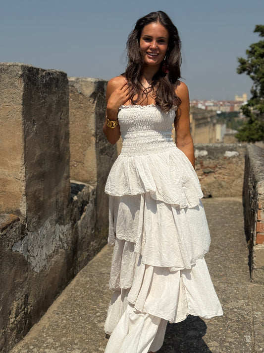 VESTIDO JULIETTA BEIGE