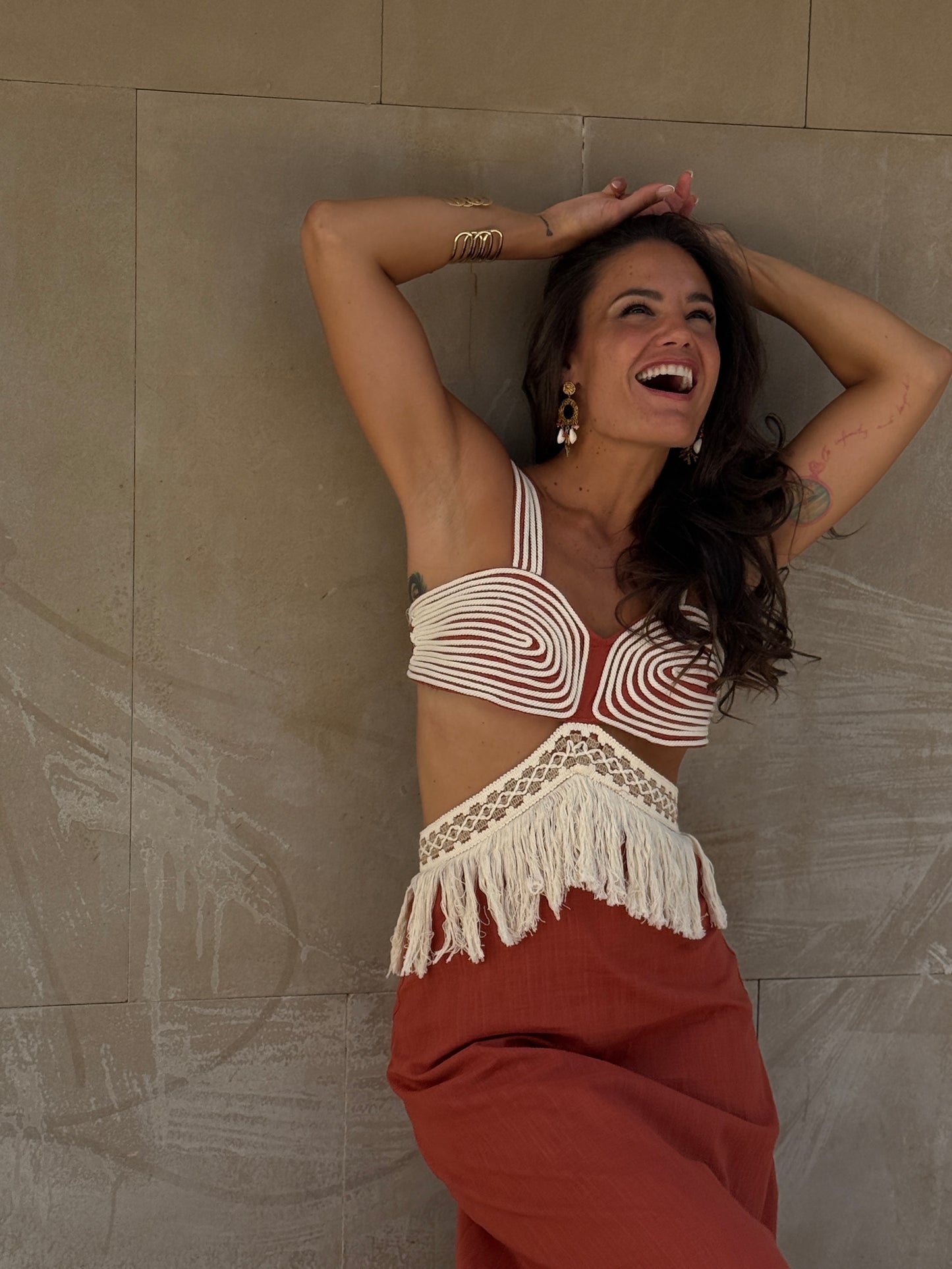 VESTIDO INDHIA TEJA