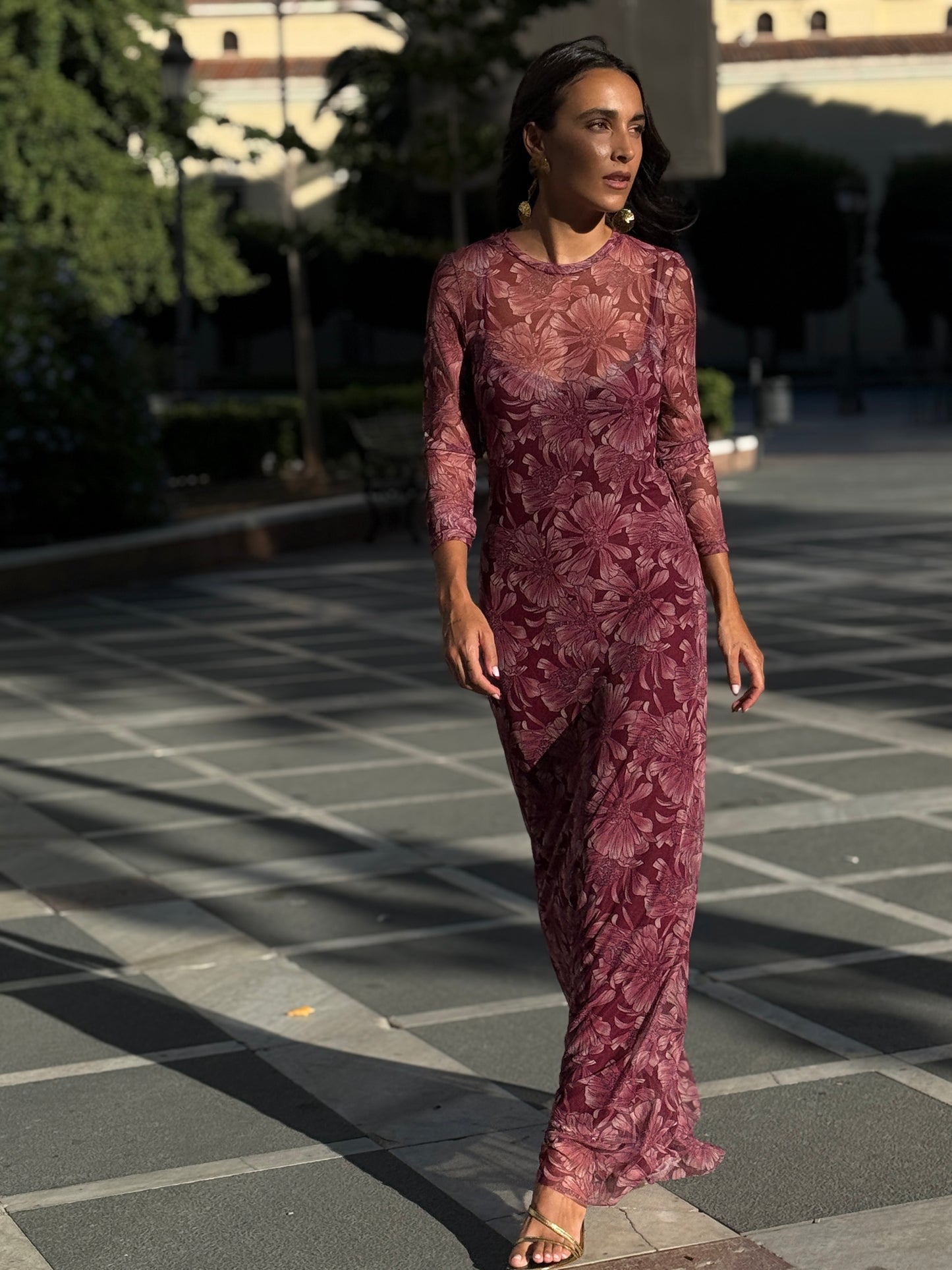 VESTIDO FLORES BUGANVILLA