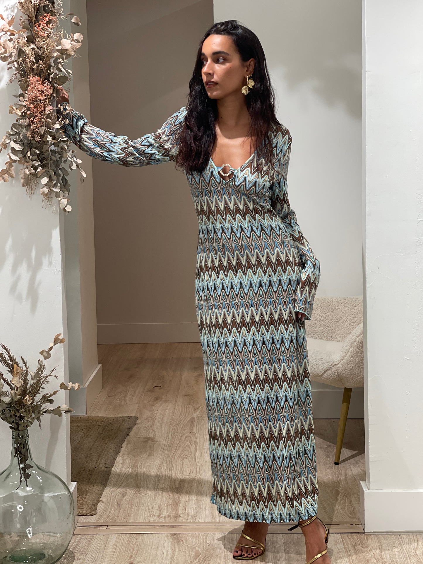 VESTIDO KAMPALA BLUE