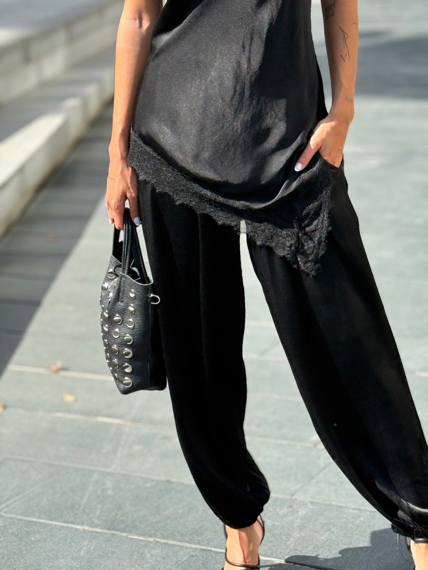 PANTALON SANNA BLACK (Preventa Fecha Aprox Entrega 21 Octubre)