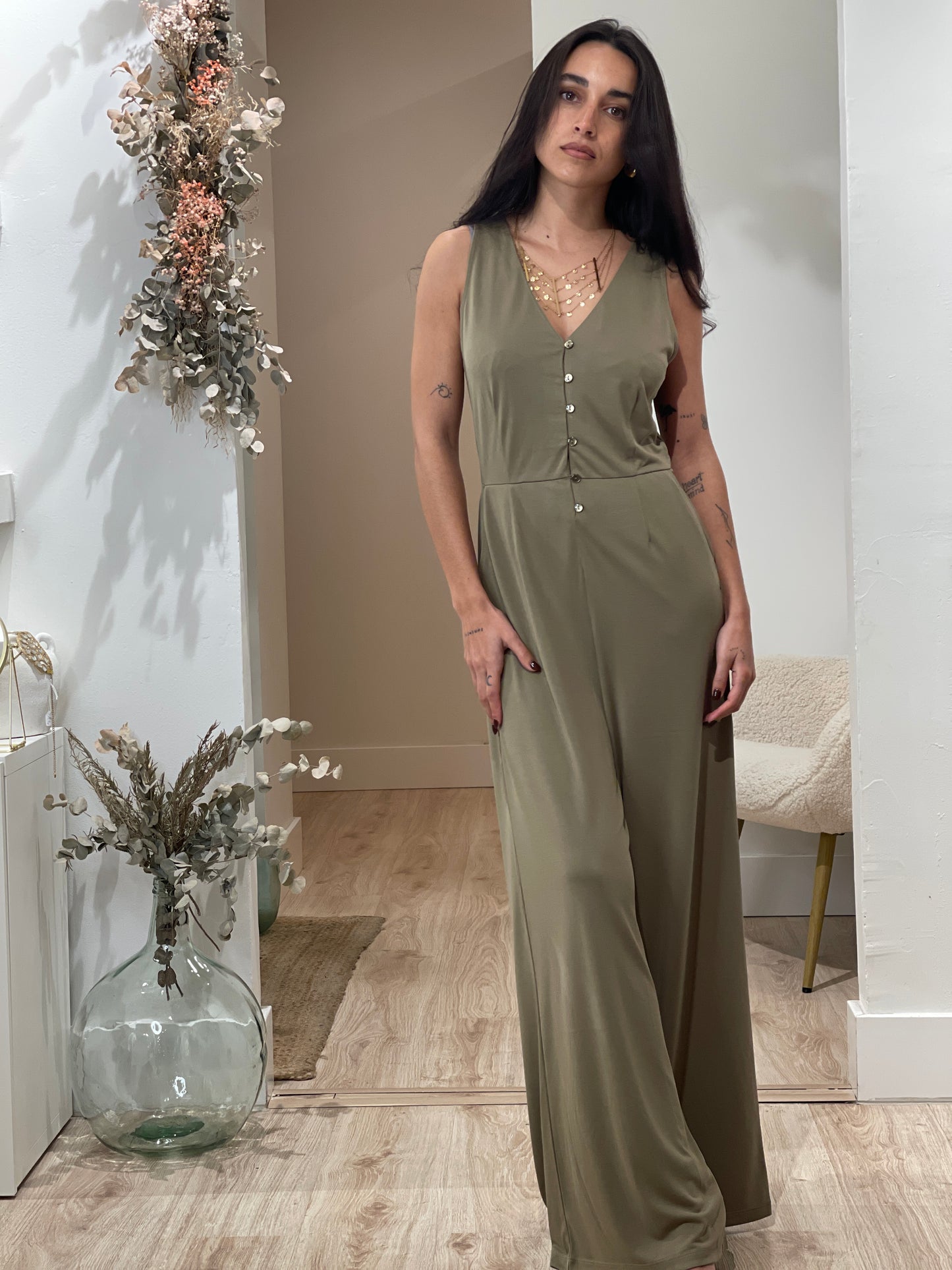 JUMPSUIT LIXX GREEN