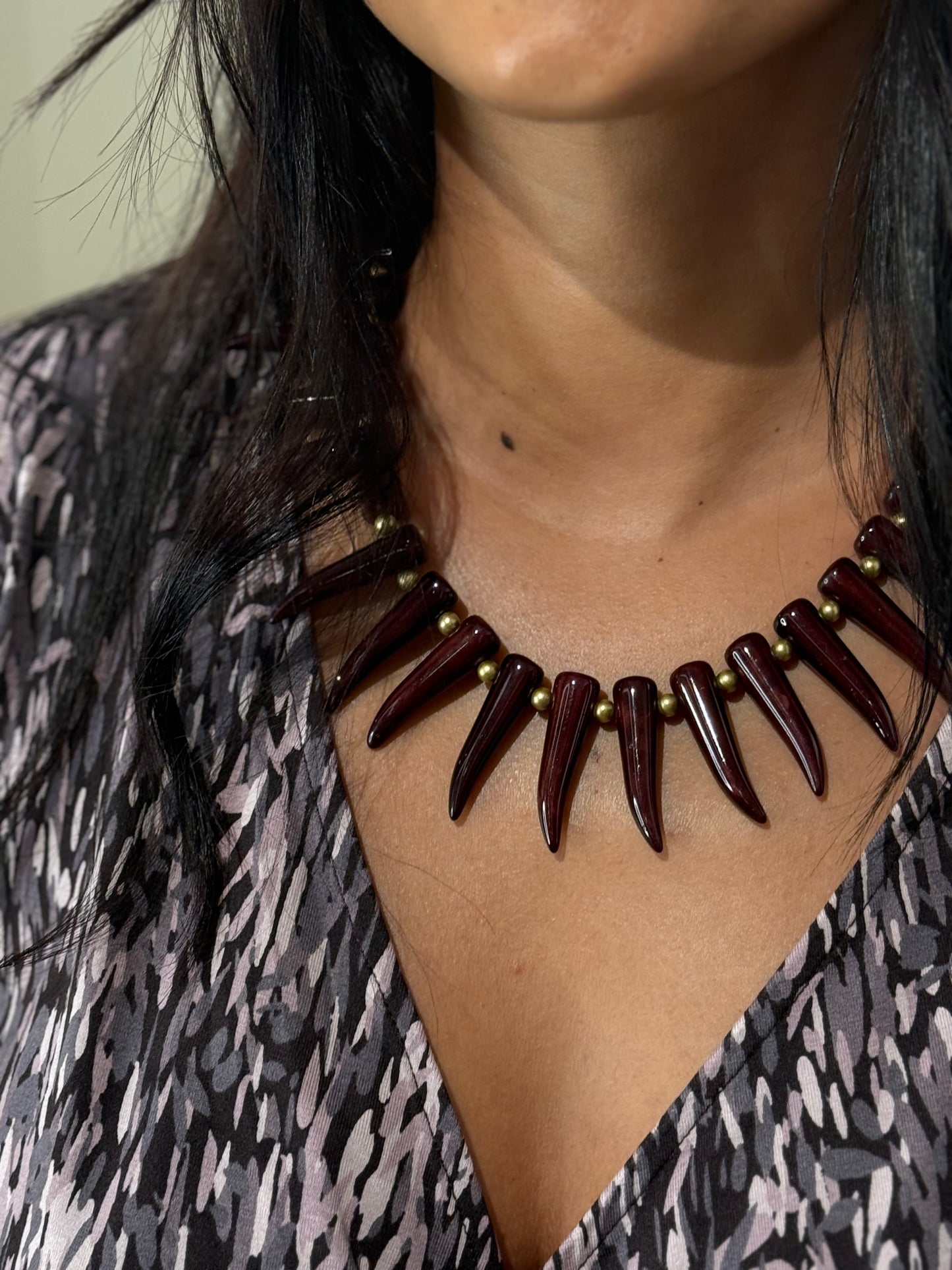 COLLAR ALRA BURDEOS