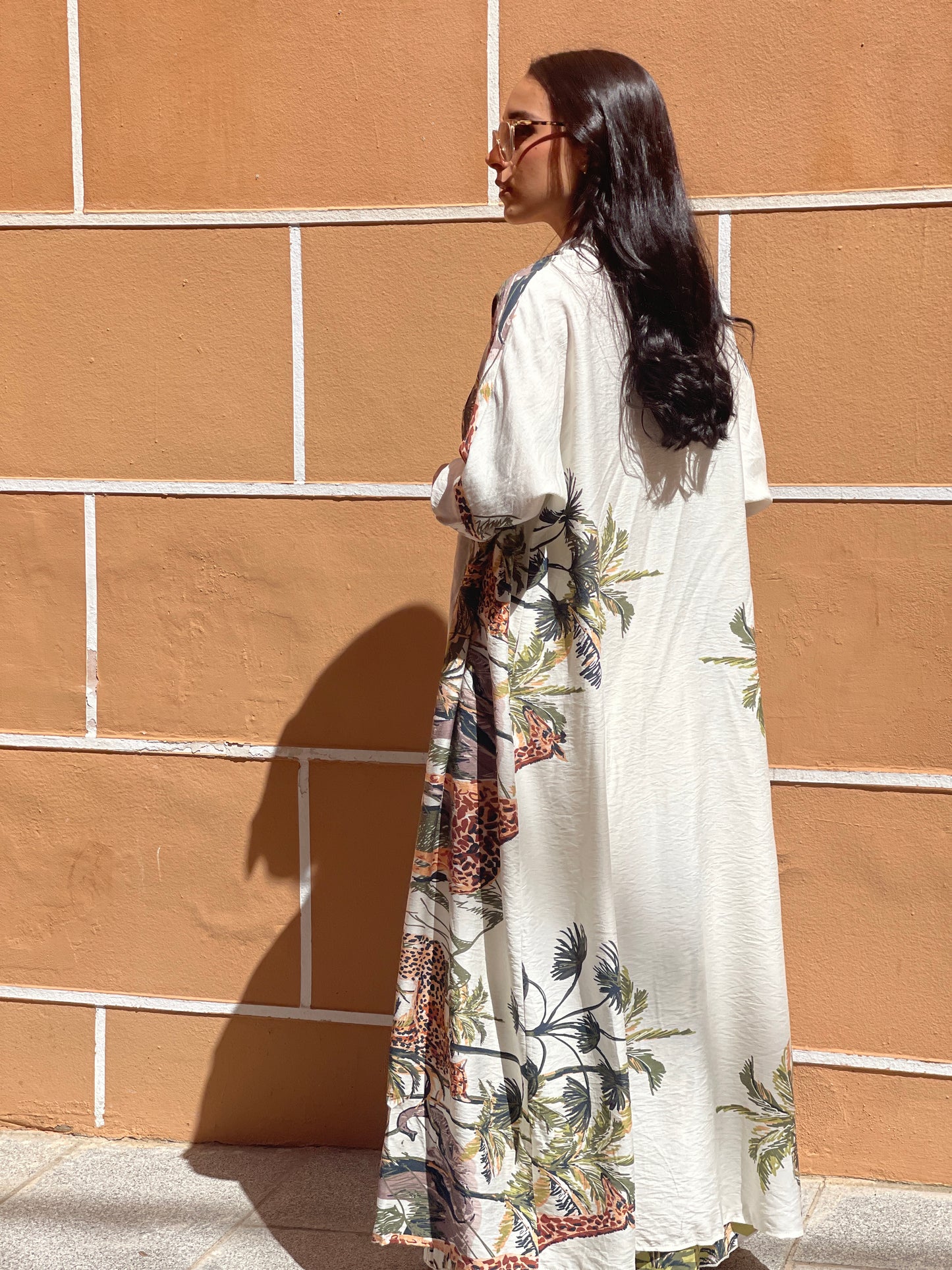 KIMONO SAFARI WHITE