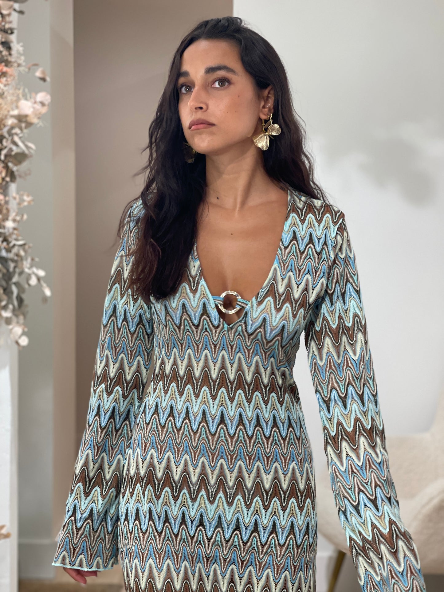 VESTIDO KAMPALA BLUE