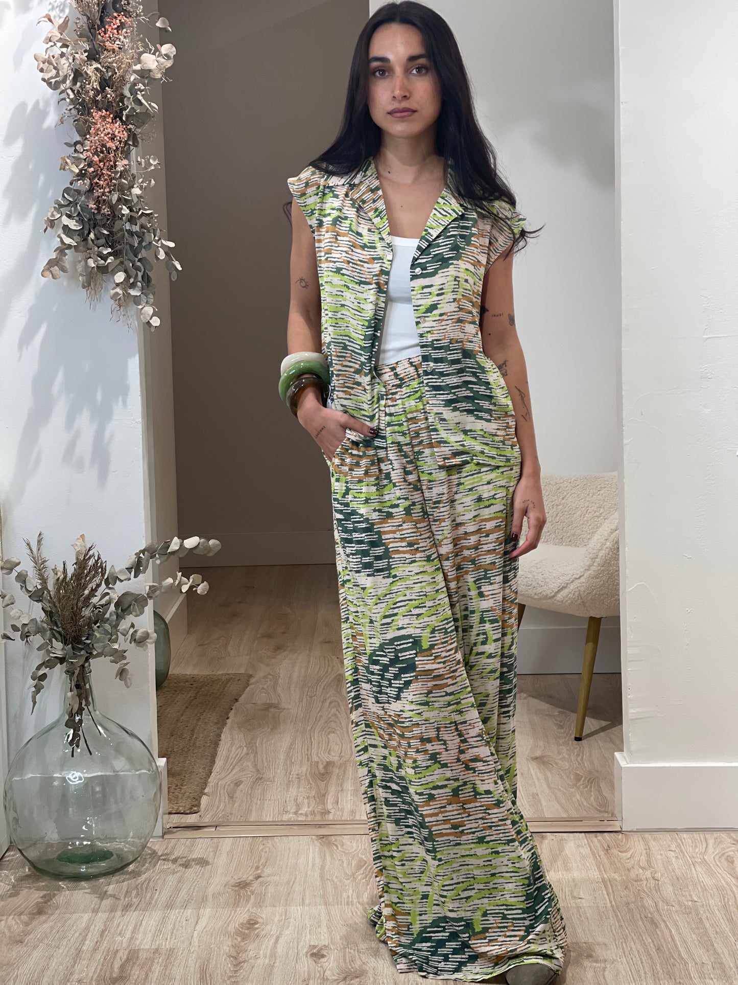 PANTALON ORBU GREEN
