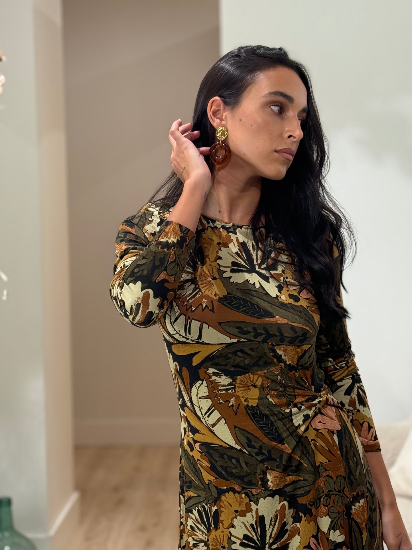 VESTIDO LAVI KAKI