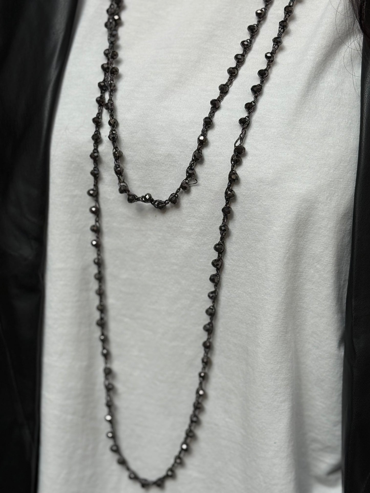 COLLAR BOLITAS DOBLE