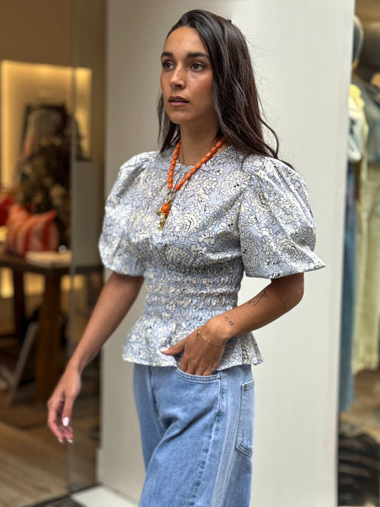 BLUSA MIKONOS BLUE