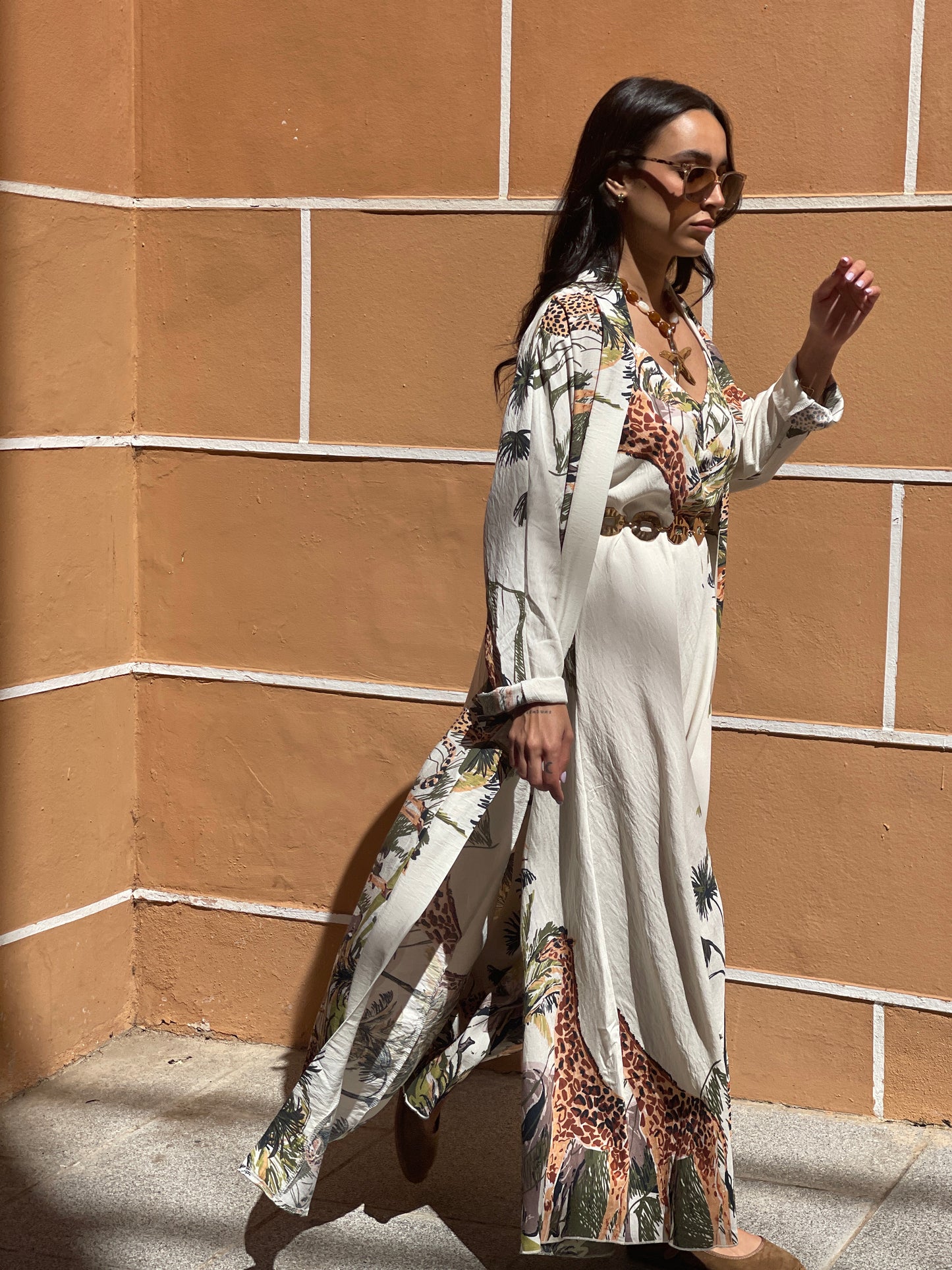 KIMONO SAFARI WHITE