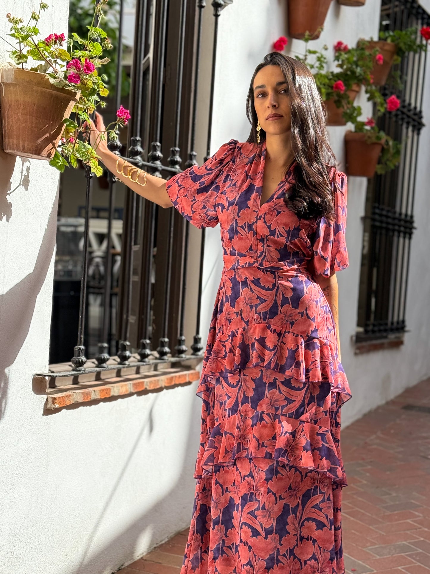 VESTIDO JIMENA MORADO