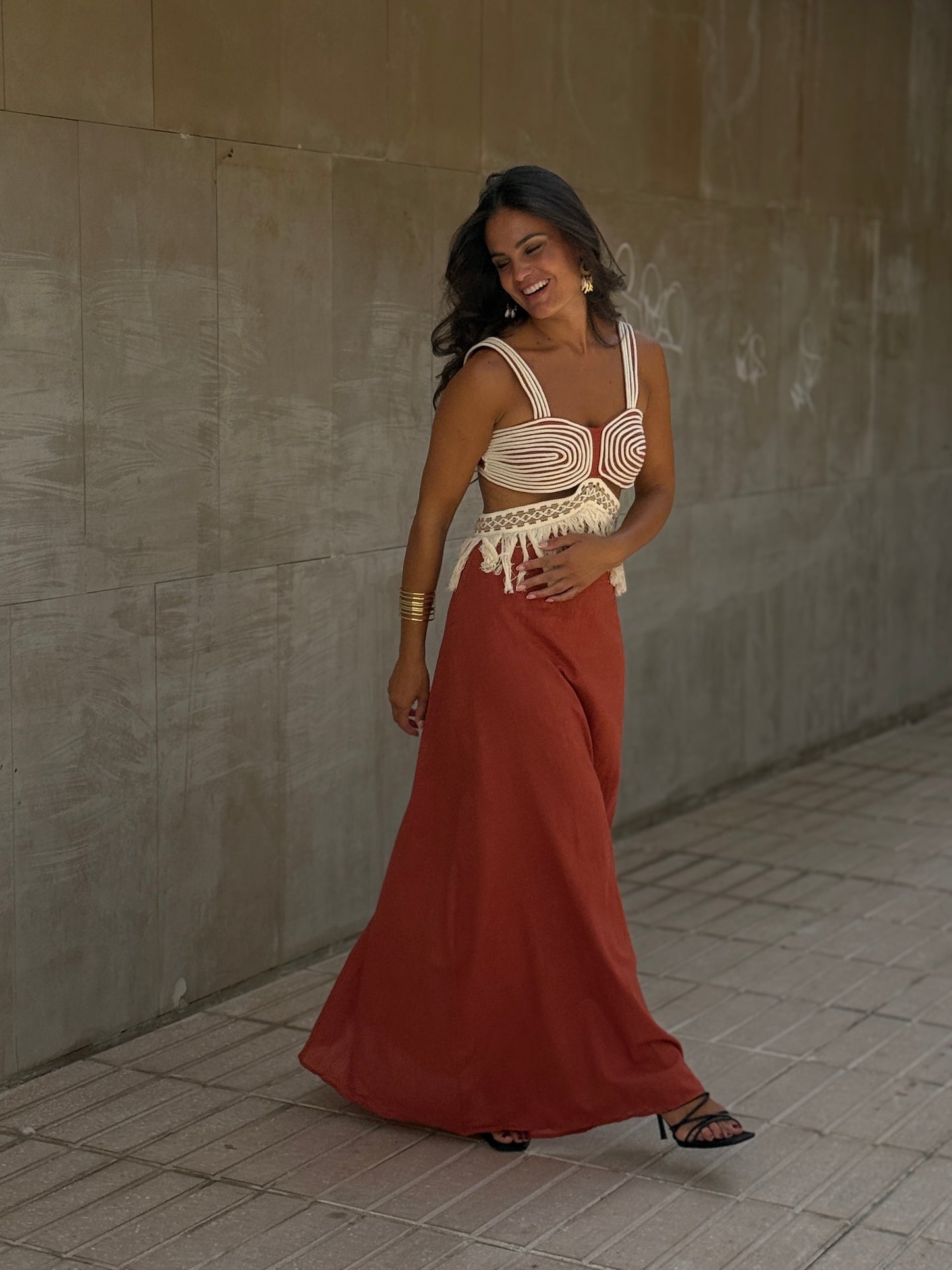VESTIDO INDHIA TEJA