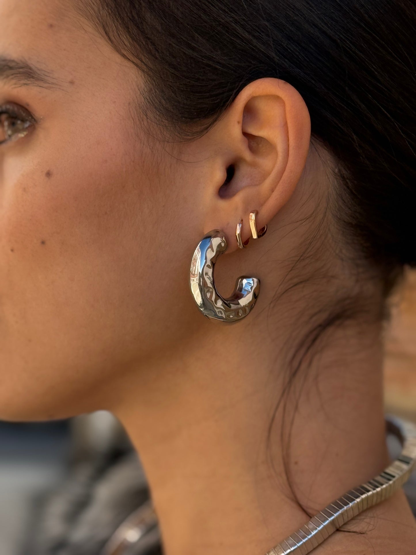 PENDIENTES ARO SILVER