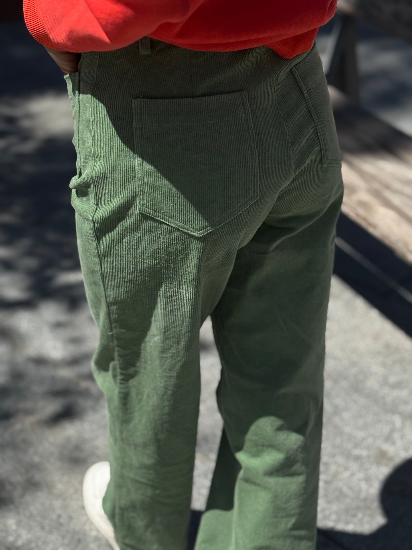 PANTALON PANA GREEN