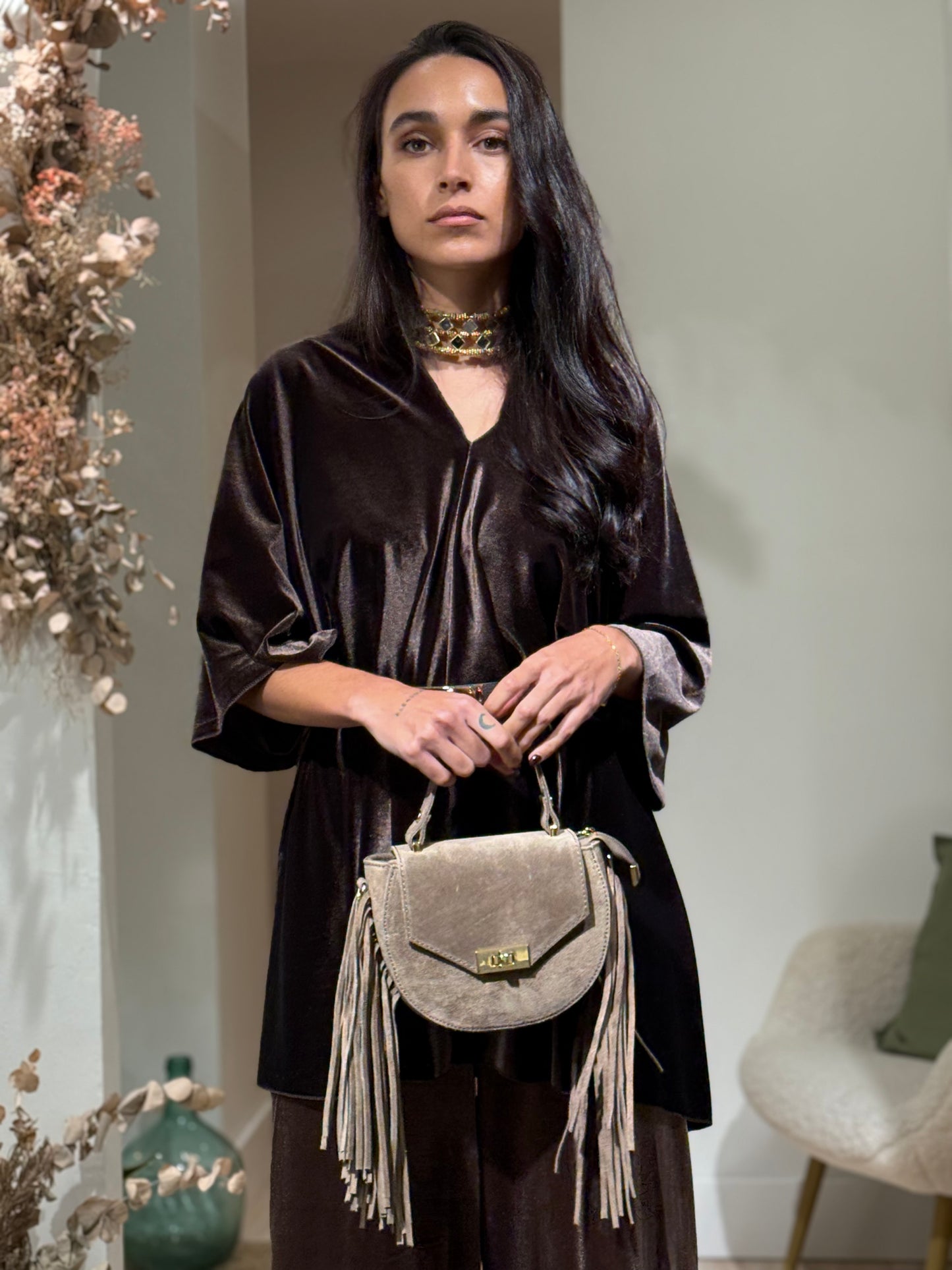 CAPA TERCIOPELO BROWN