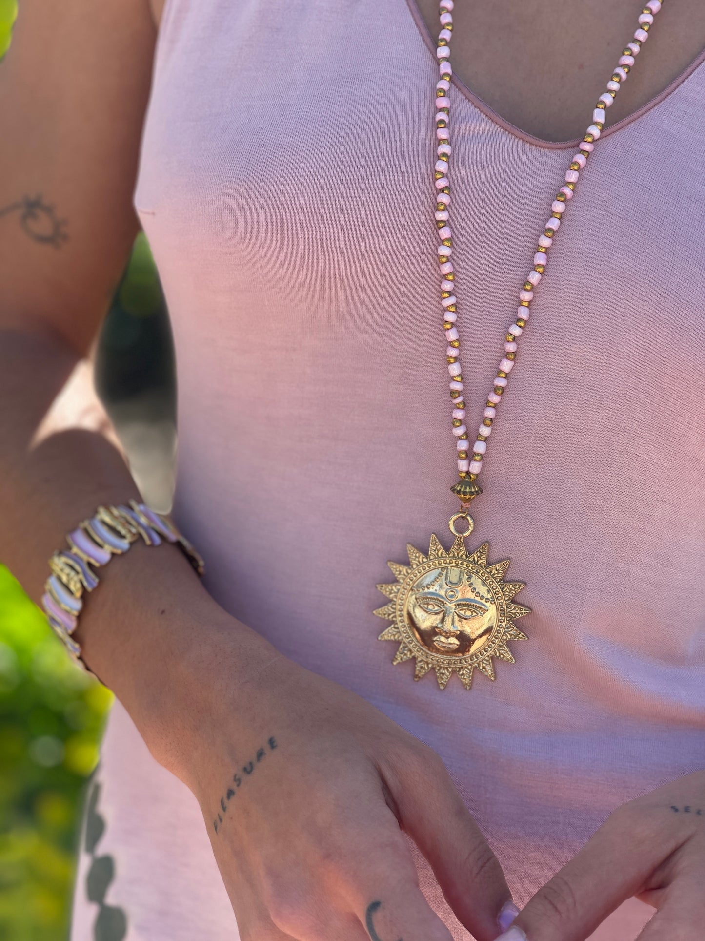 COLLAR SUN PINK