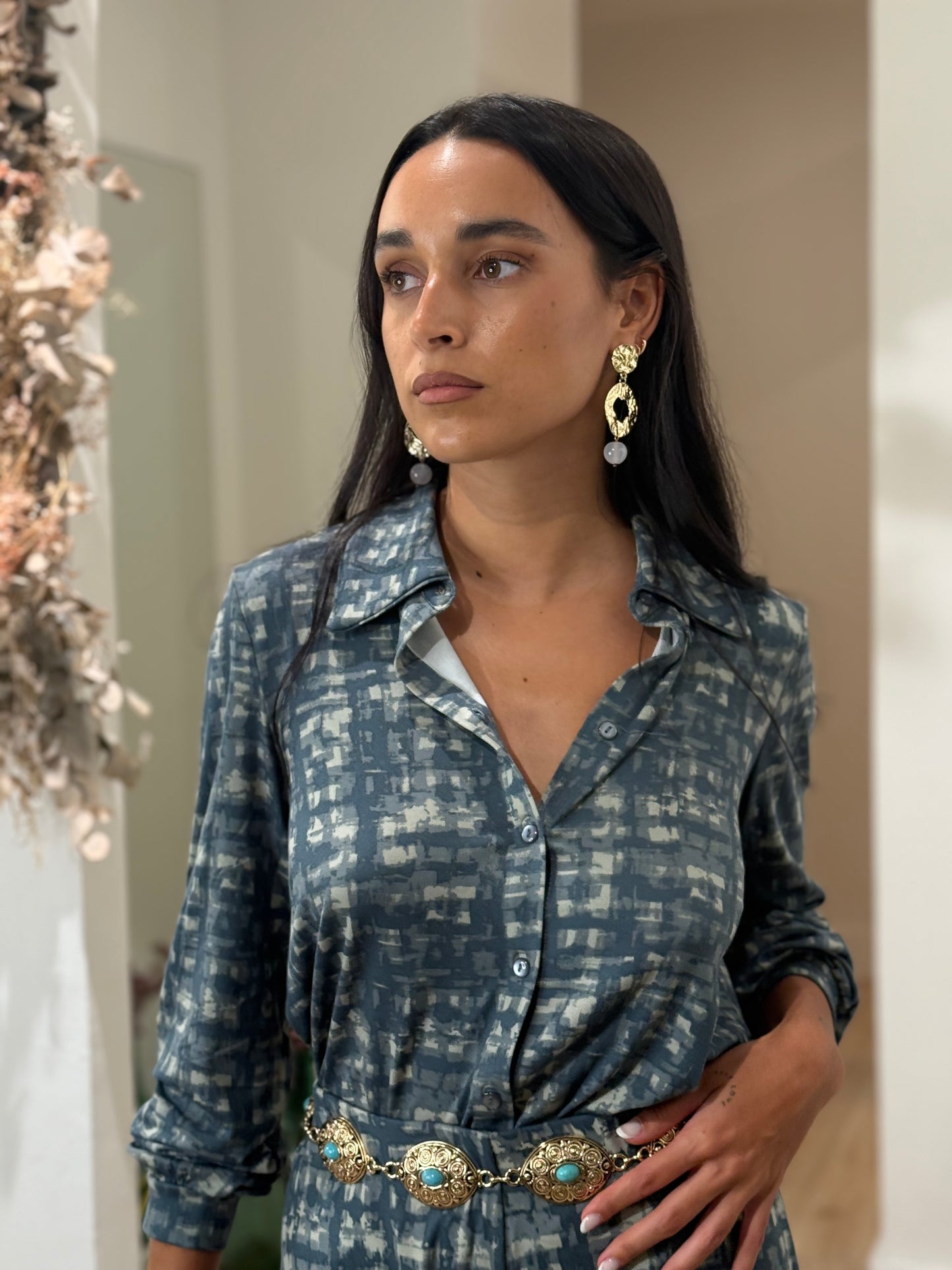 CAMISA OMER BLUE