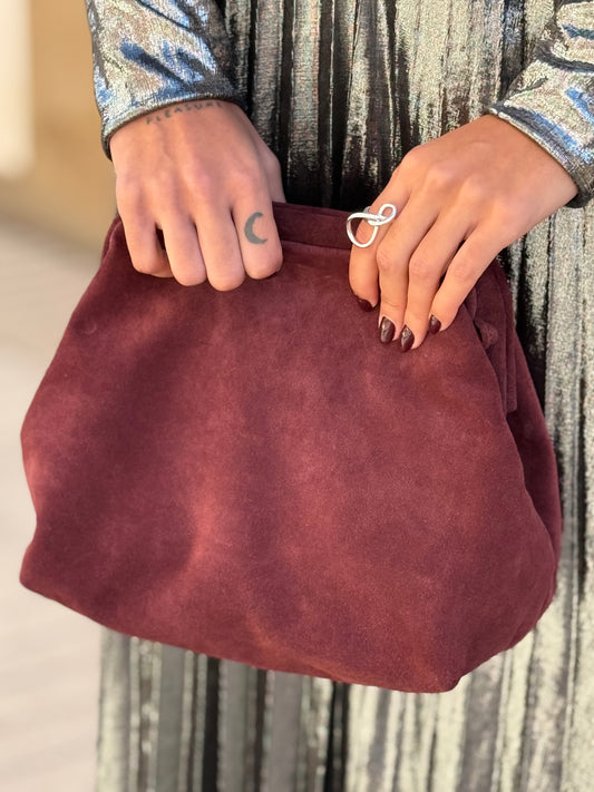 BOLSO ALLEGRA BURDEOS