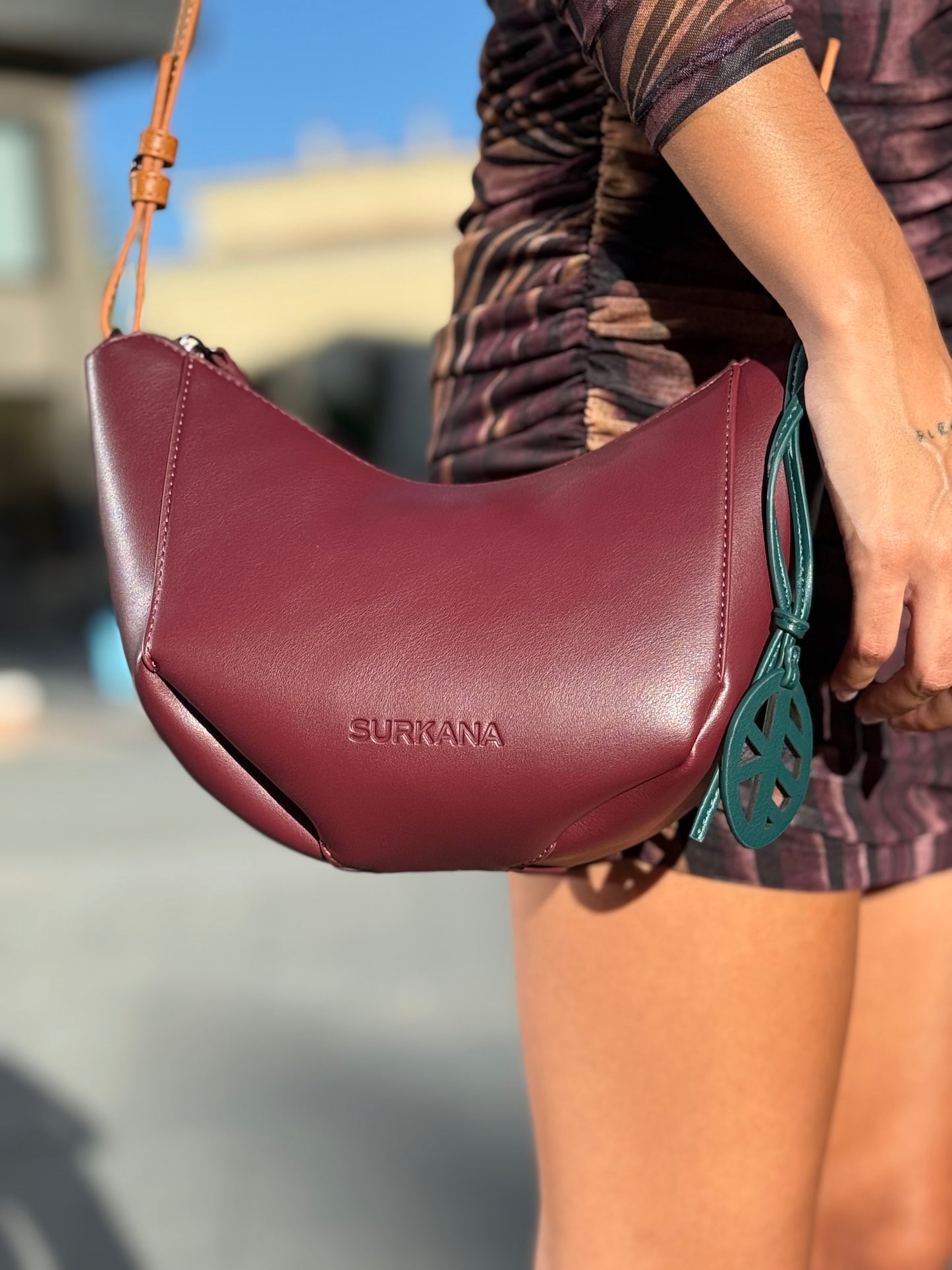 BOLSO REVE BURDEOS