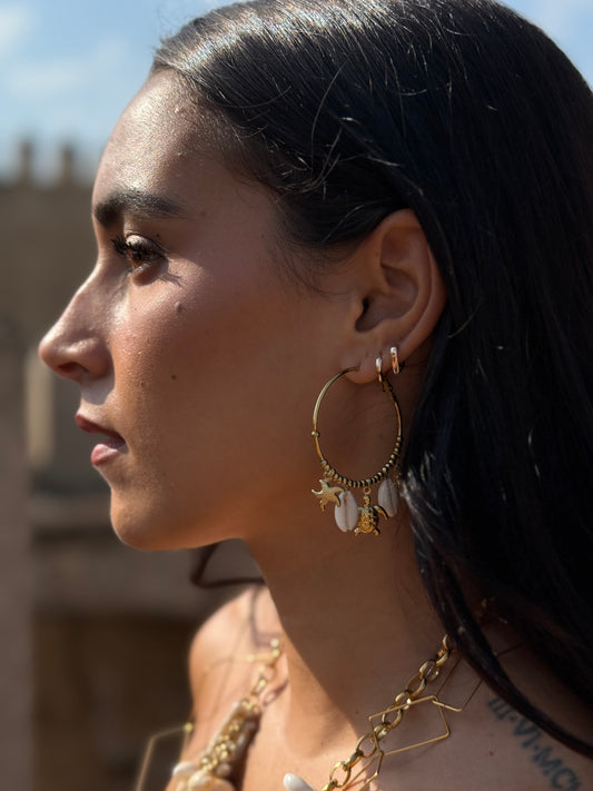 PENDIENTES AROS BUCIOS