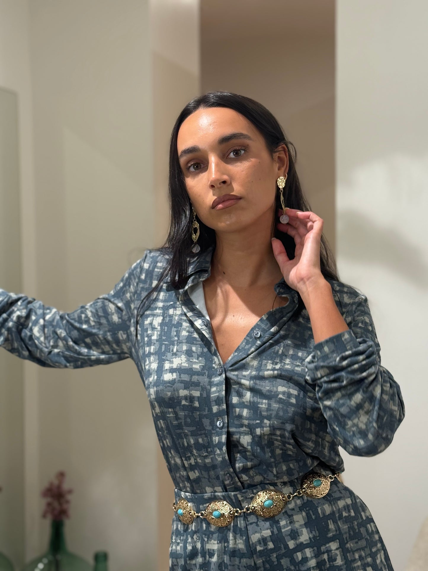 CAMISA OMER BLUE