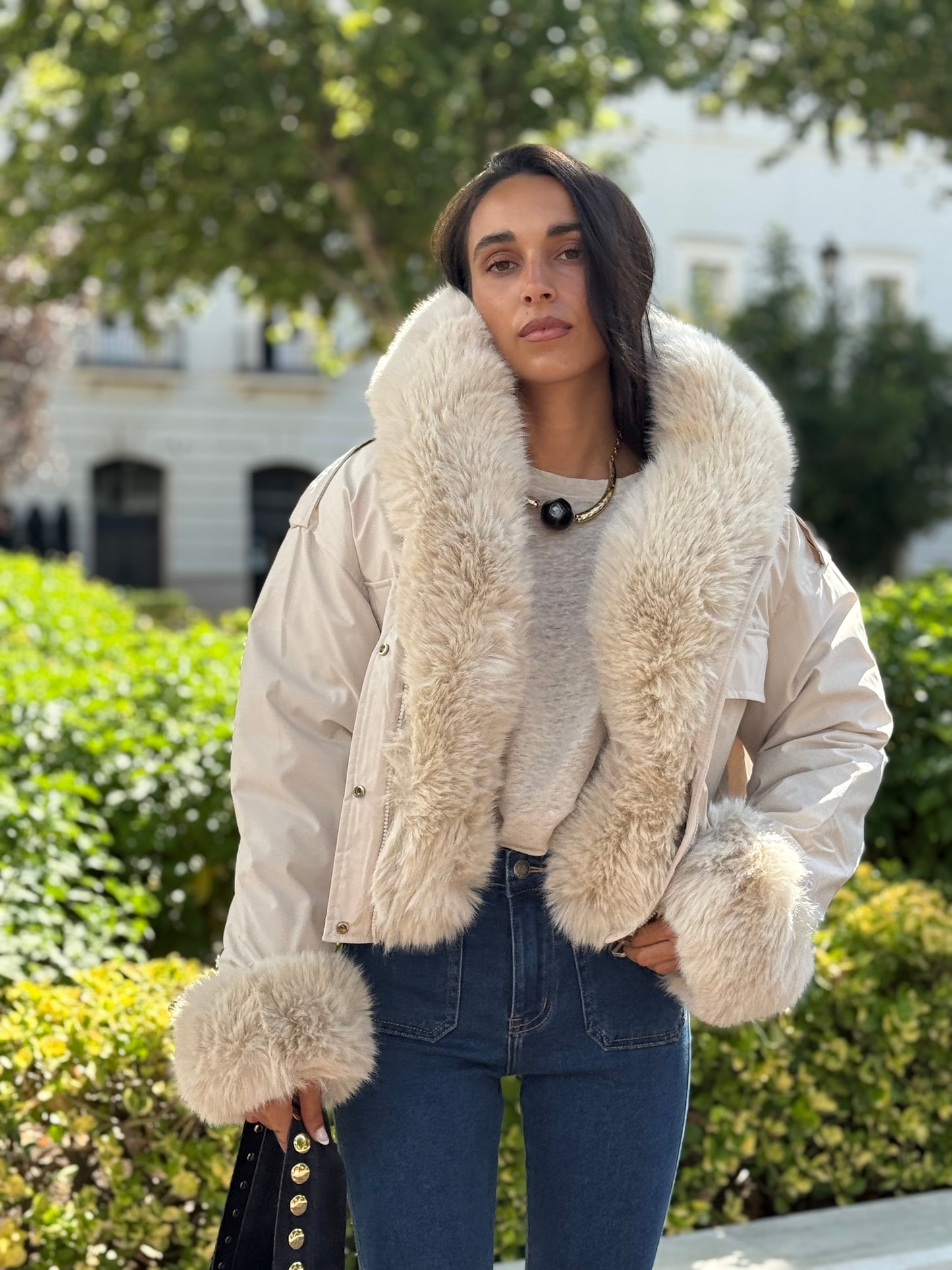 CHAQUETA LIVORNO BEIGE