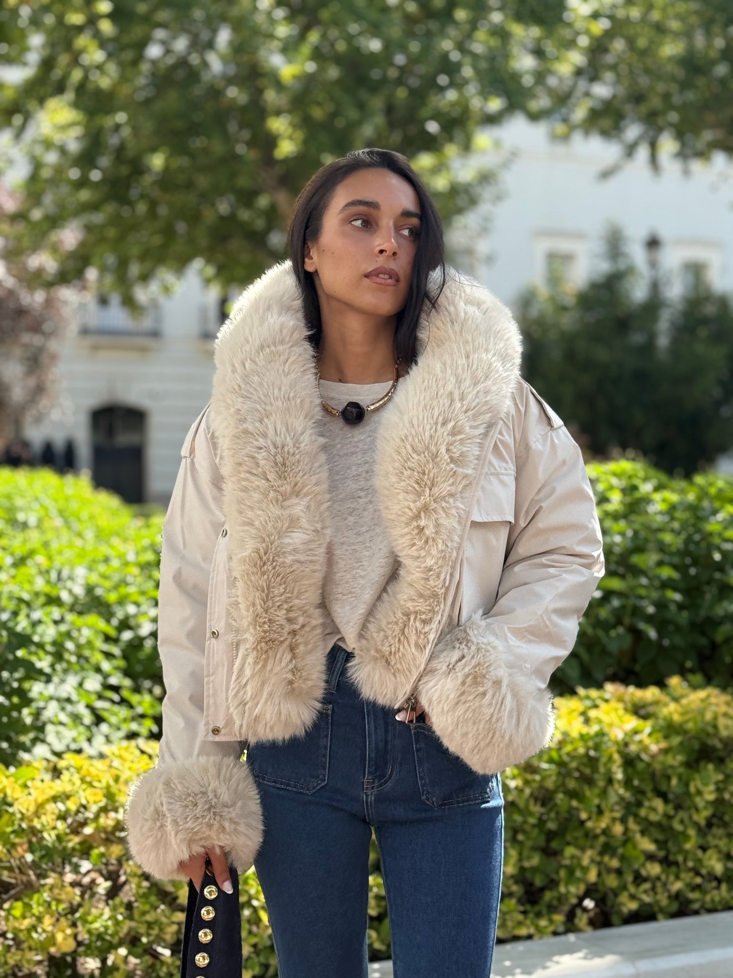 CHAQUETA LIVORNO BEIGE
