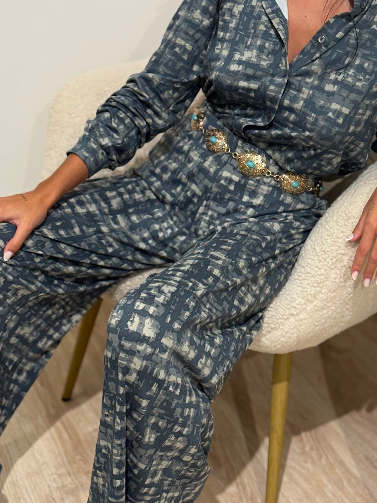 PANTALON OMER BLUE