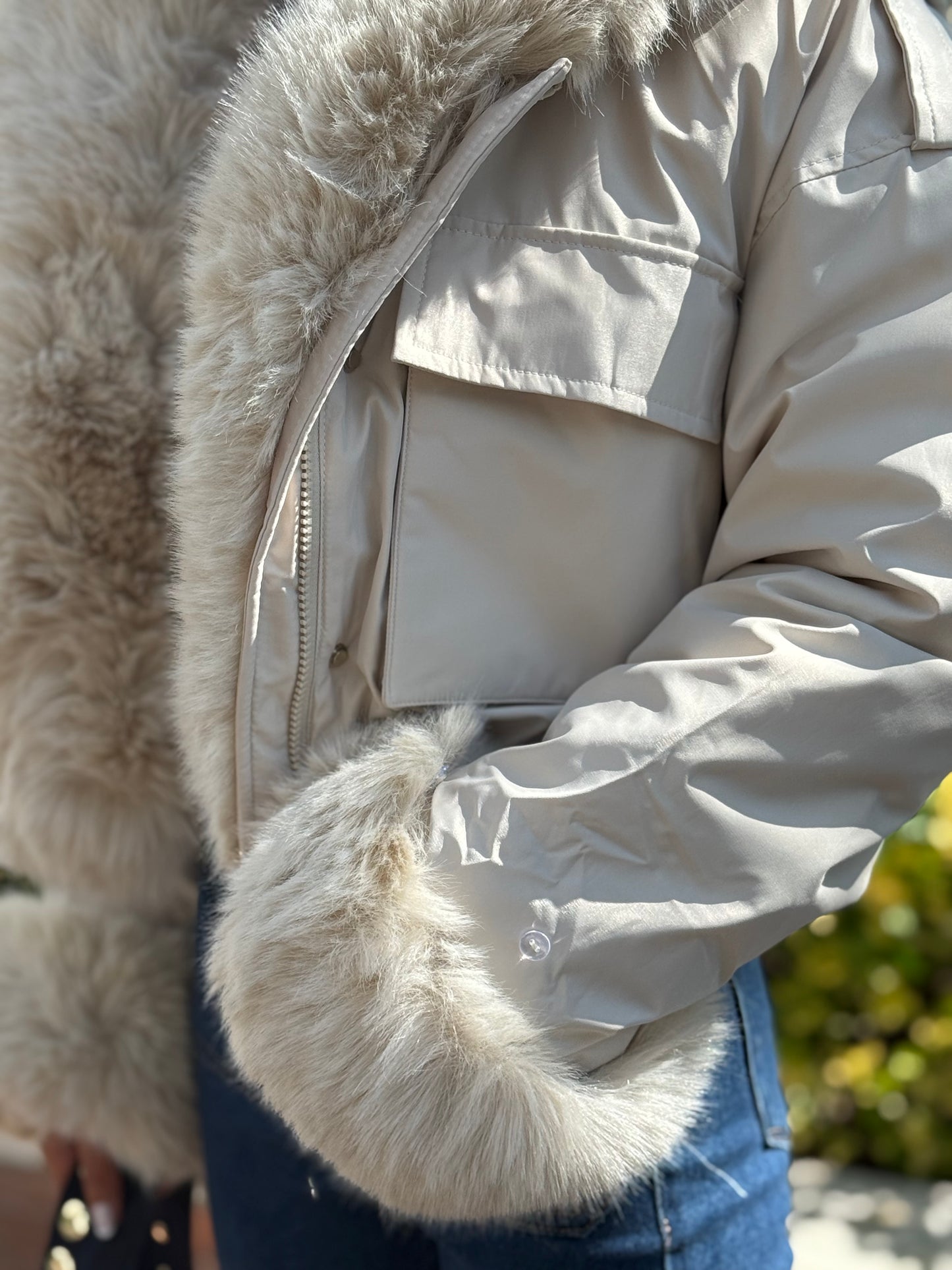 CHAQUETA LIVORNO BEIGE