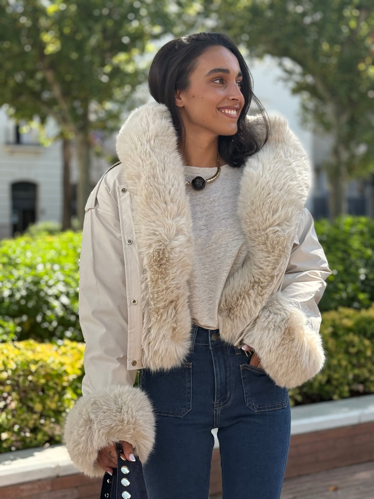 CHAQUETA LIVORNO BEIGE
