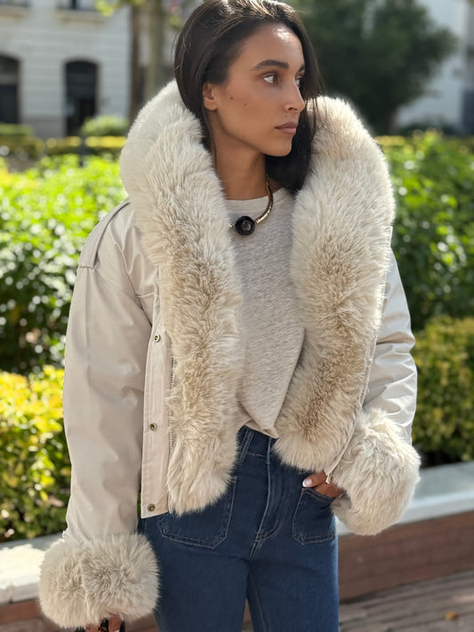 CHAQUETA LIVORNO BEIGE