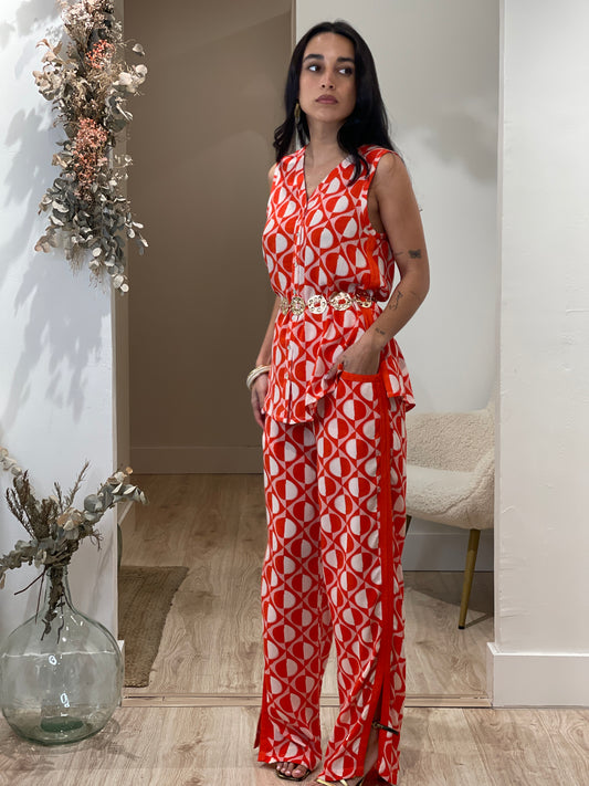 TOP ESTAMPADO GEOMETRICO