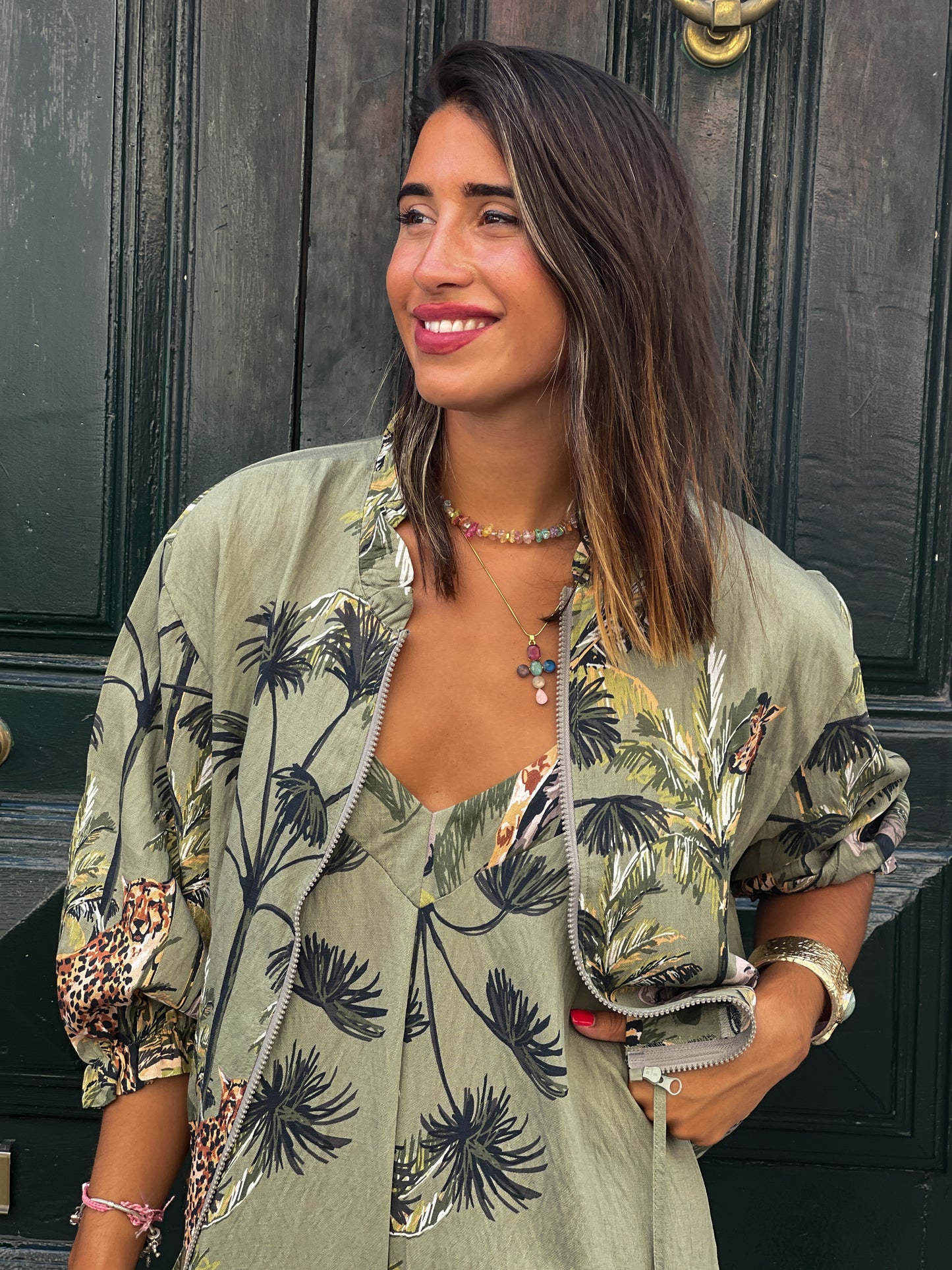 BOMBER SAFARI GREEN