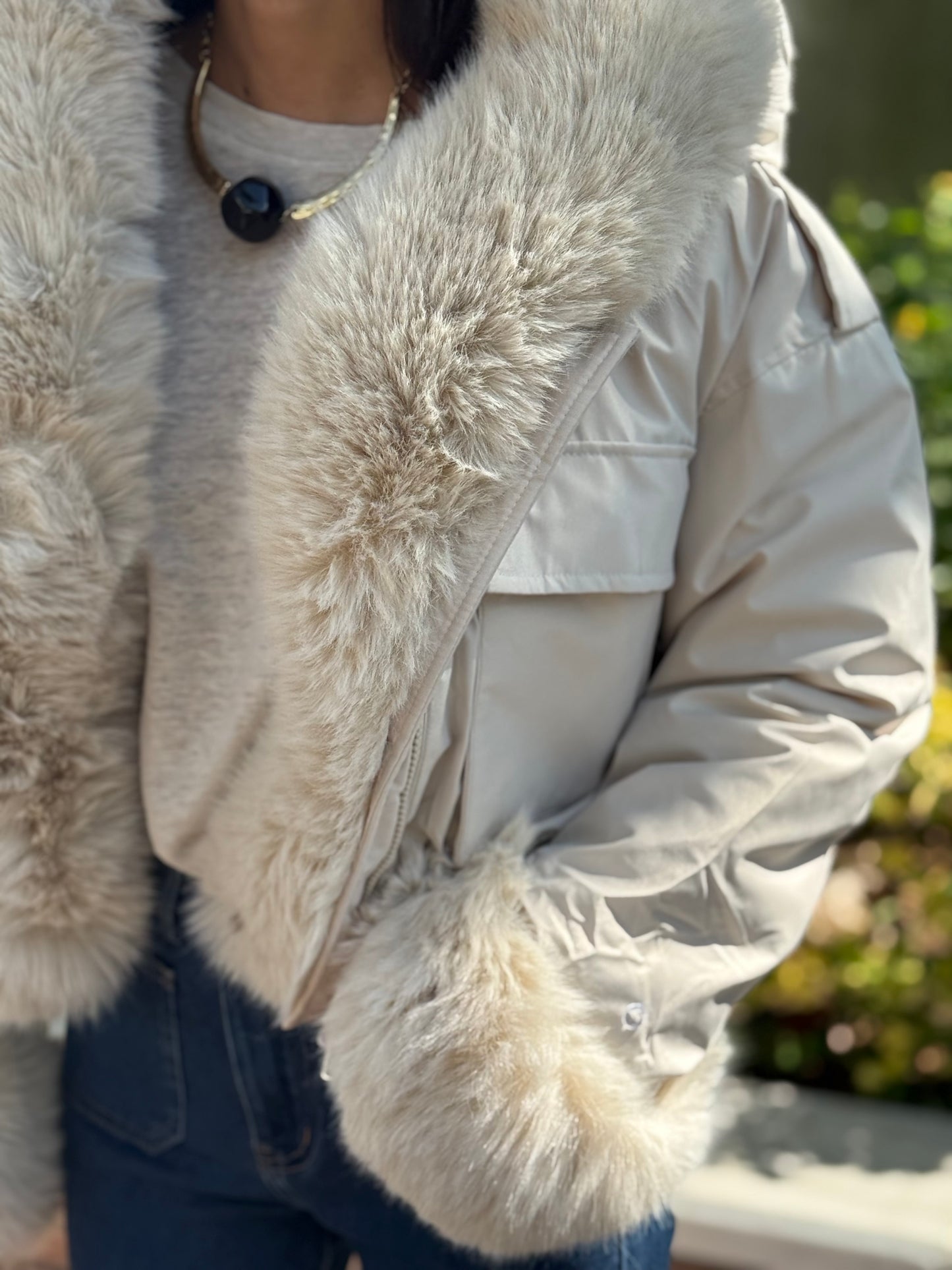 CHAQUETA LIVORNO BEIGE