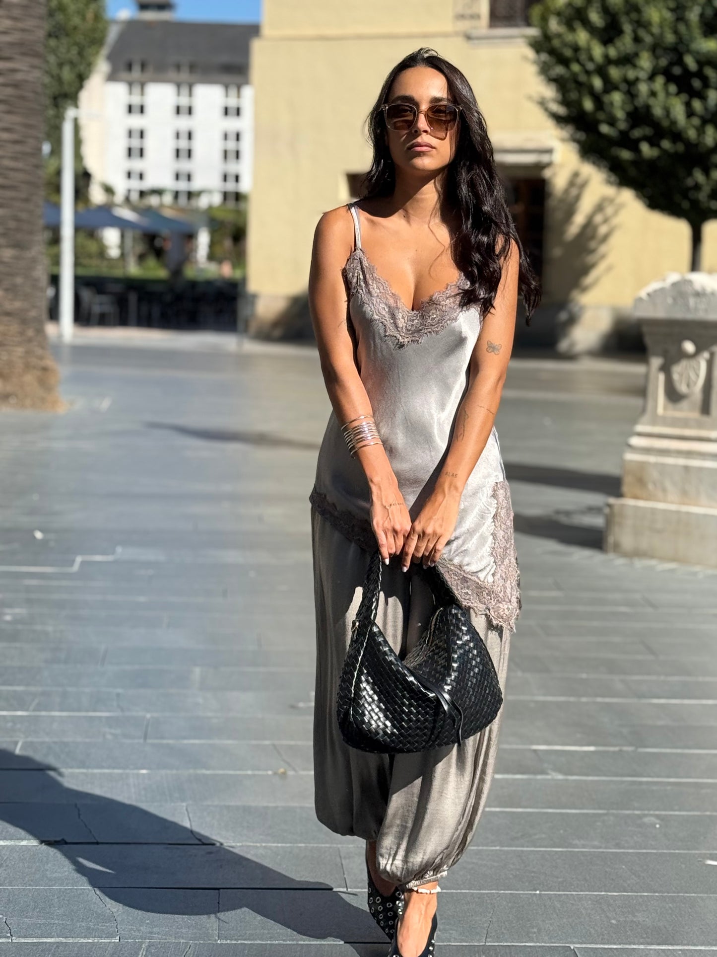 BOLSO TRENZADO BLACK