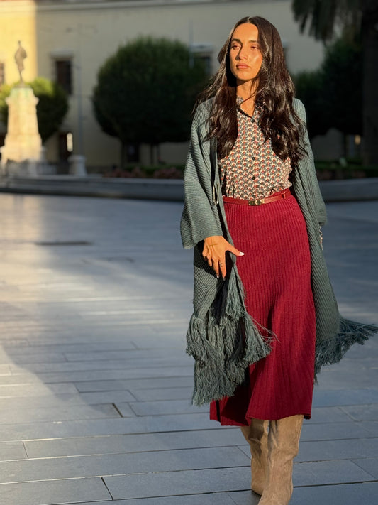 CAMISA VINTAGE VERDE