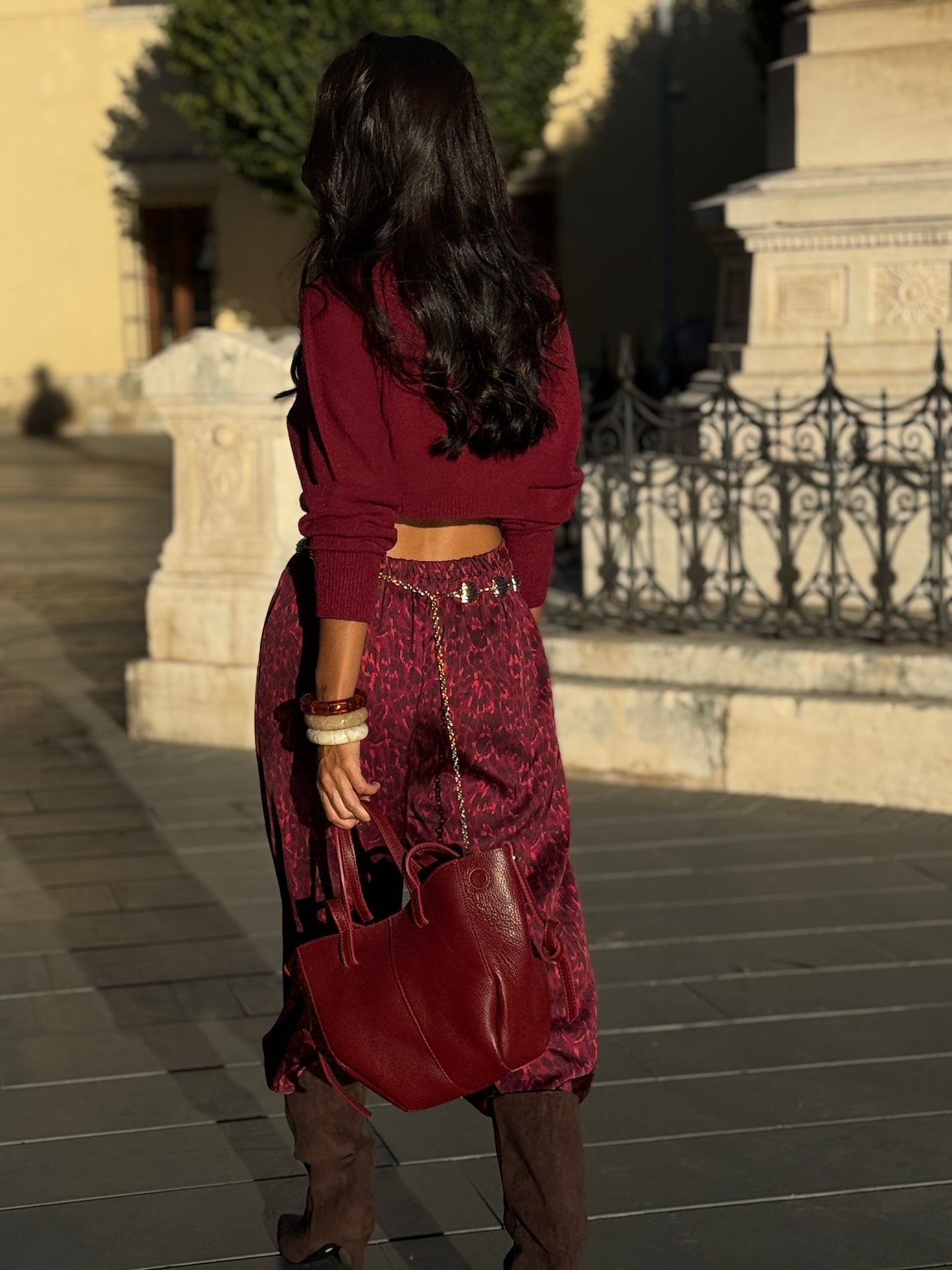 PANTALON SATINADO PRINT