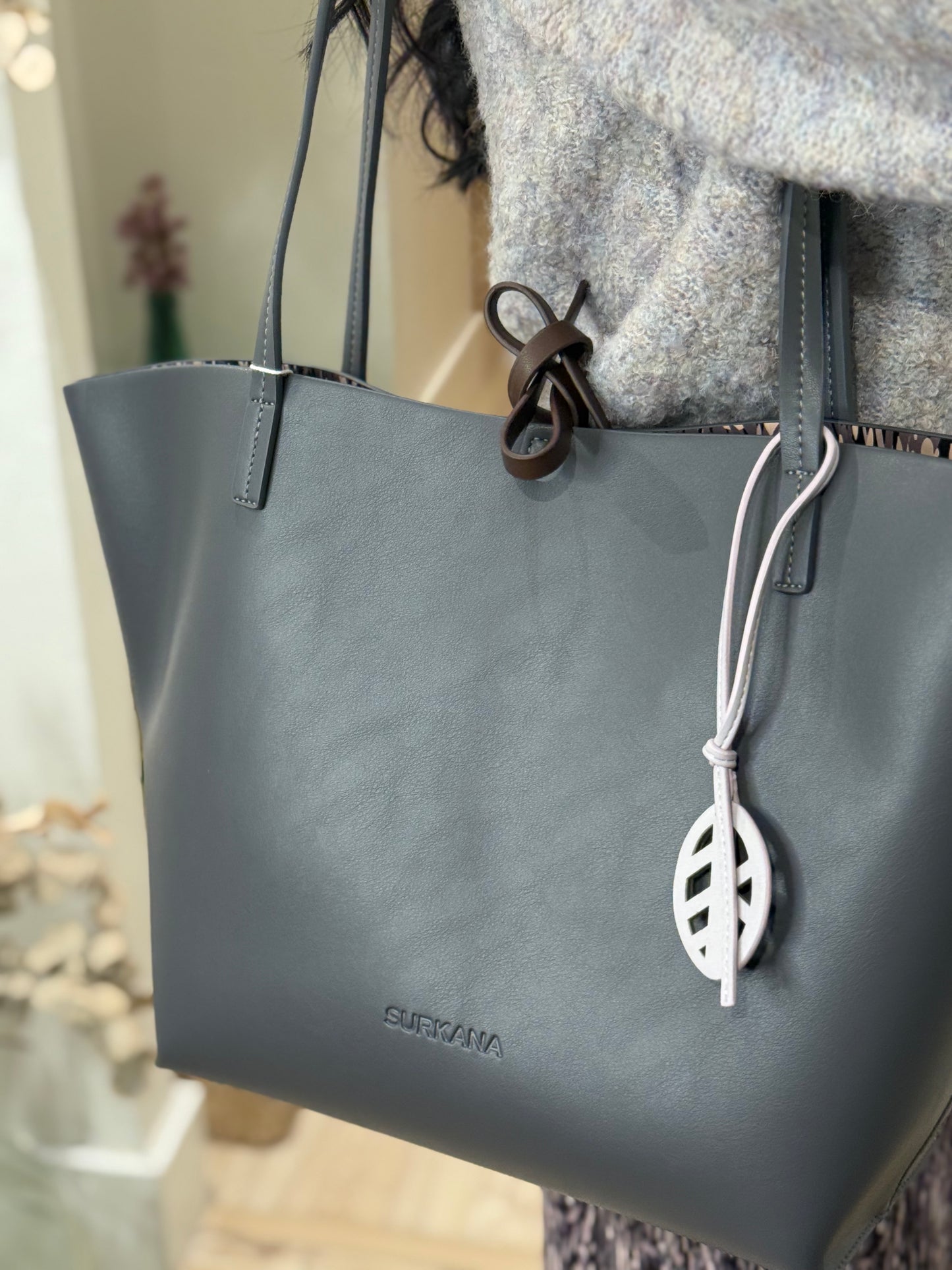 BOLSO REVE GRIS