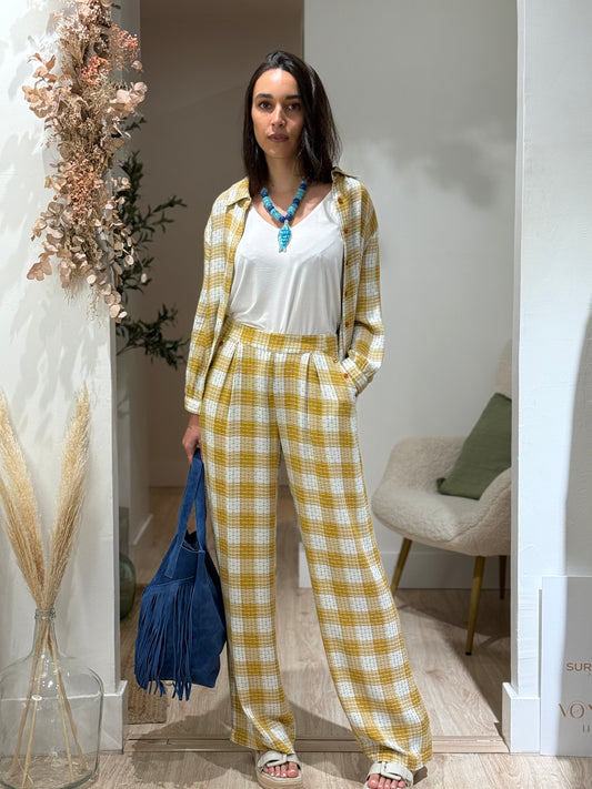 PANTALON SQUARE YELLOW