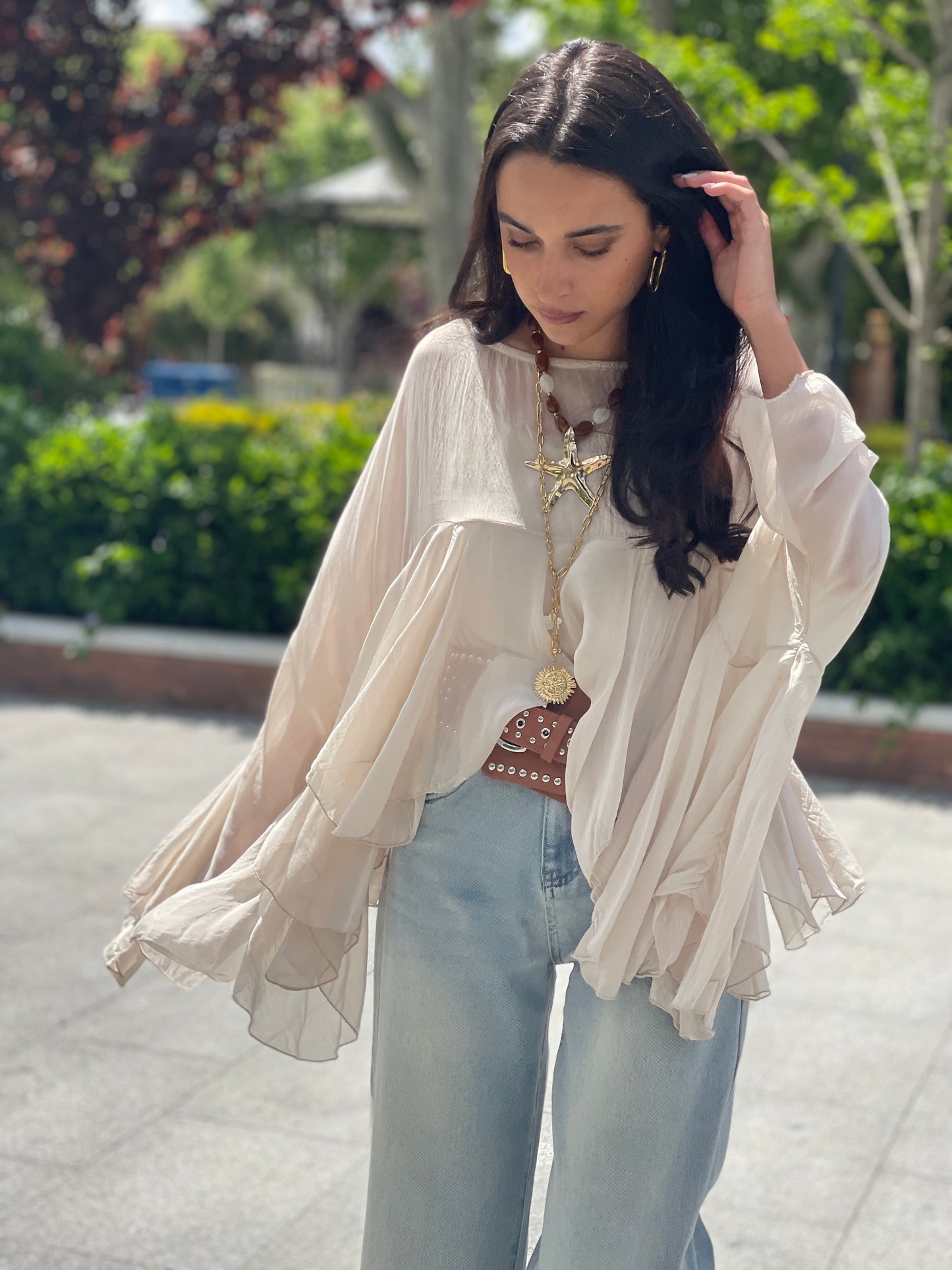 CARTERA PLATEADA