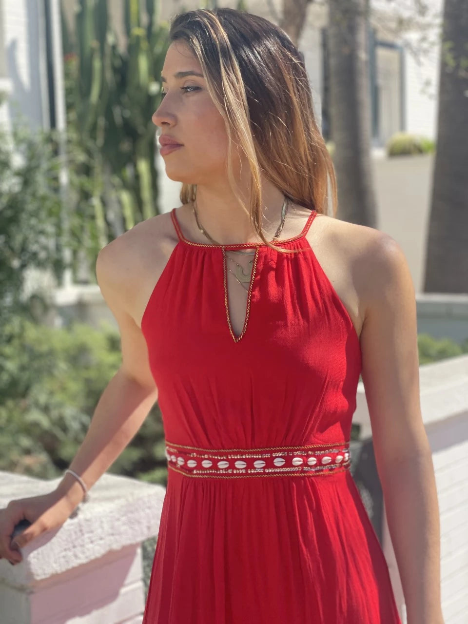 VESTIDO TURMA RED