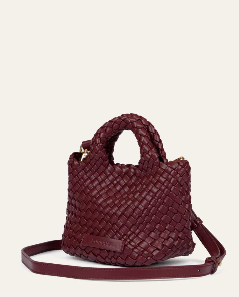 BOLSO TRENZADO BROWN