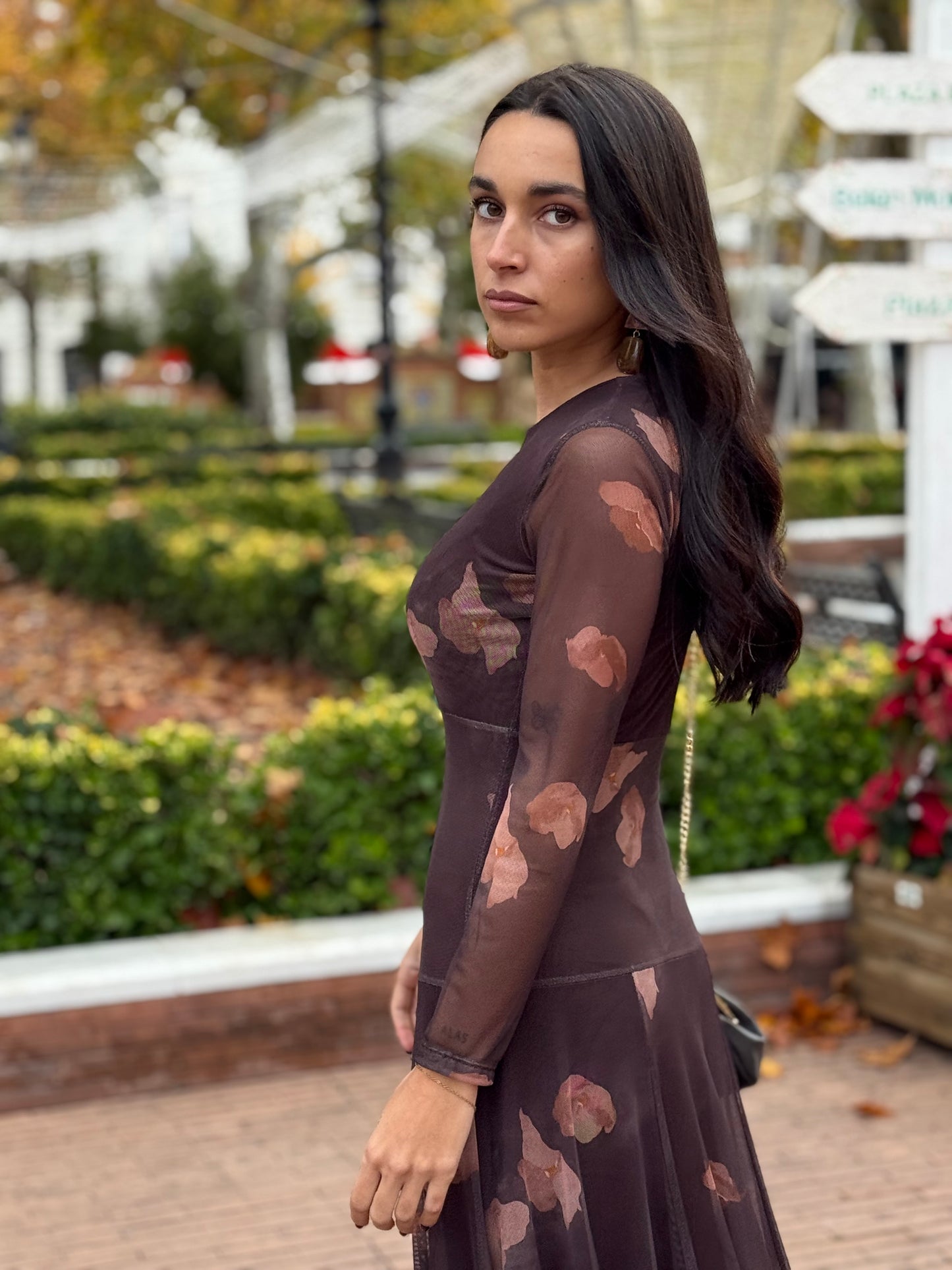 VESTIDO PETUNIA BROWN