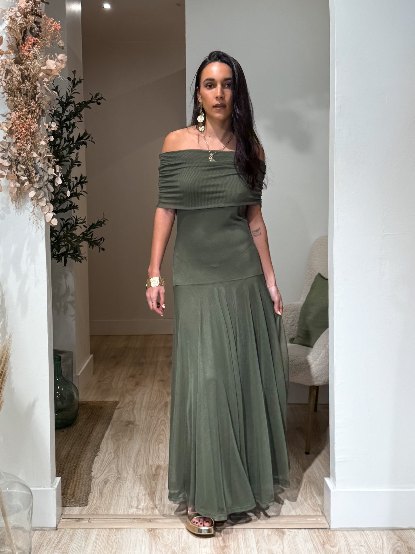 VESTIDO VERA GREEN